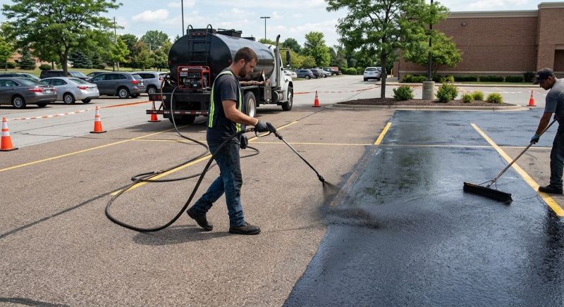Parking Lot Resurfacing in Sarasota, FL