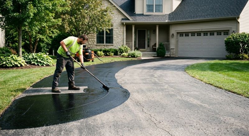 Tar Driveway Sealing in Sarasota, FL