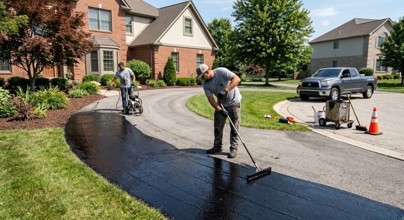 Blacktop Sealing in San Antonio, TX