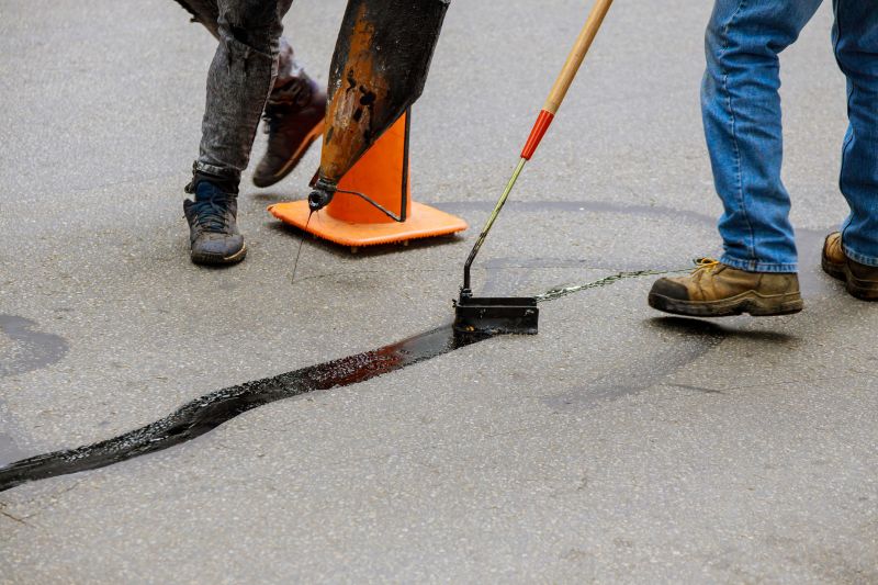 Hot Tar Driveway Sealing in Miami Dade County, FL